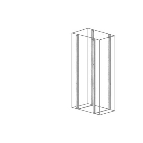 8PQ3000-1BA42 SIEMENS SIVACON S4, Supporting structure, external, for internal cover, zinc-plated