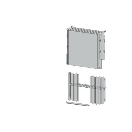 8PQ5000-3BA02 SIEMENS SIKUS/SIVACON Subdivision shape 2B Switch 3WL size 1 3-pole Main busbar top and bottom..