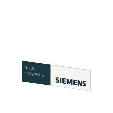 8PQ9400-0BA30 SIEMENS SIKUS Cubicle identification label SIKUS, Siemens