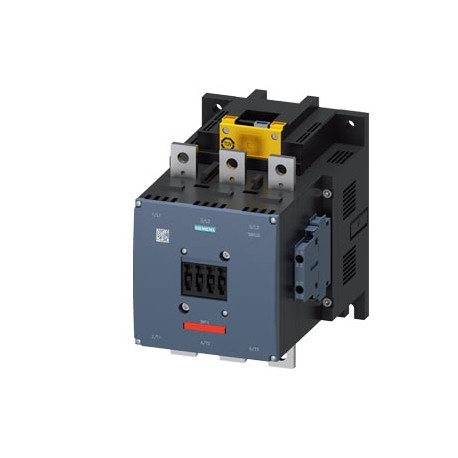 3RT1476-6SP36-3PA0 SIEMENS Contactor, AC-1, 690 A/690 V/40 °C, S12, 3-pole, 200-277 V AC/DC, F-PLC-IN with v..