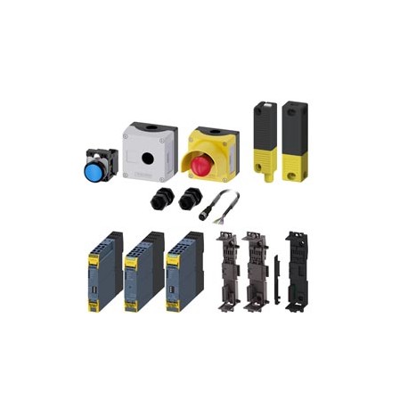 3SK1912-3SB40 SIEMENS Technique de sécurité SIRIUS Pack Advanced comprenant 3SU1100-0AB50-3BA0, 3SU1801-0AA0..