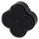 3SU1000-3FB11-0AA0 SIEMENS Quadruple pushbutton, 22 mm, round, plastic, black, buttons, flat