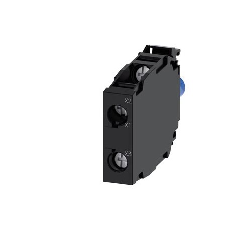 3SU1401-1BF24-1AA0 SIEMENS LED module w. indicator lights with integrated LED 230 V AC, red-yellow-green, sc..