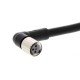 XS3F-M8PVC3A5M 419241 XS3F0237H OMRON M8, PVC cable right Angle 3-wire 5m