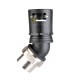AT21/M20/SF45/BLY 7TCA296170R0281 THOMAS AND BETTS FITTING 45 ° THREAD HEM.GIR,M20,DN21,BLACK