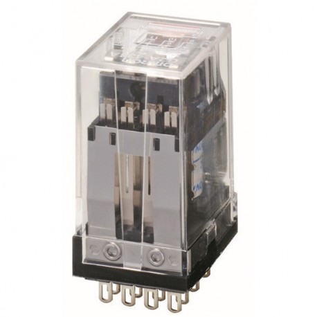 G2A-432A 200/220AC 126313 OMRON 4PDT cross-Bar a forcella Enchuf.