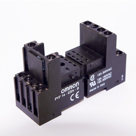 PYF14-ESN-B 371508 OMRON Base MY DIN Rail 12A 14 pin Terminals ascending