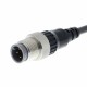 XS2H-D421-C80-F 152598 XS2H0034F OMRON M12-Stecker Aderendhülsen Gerade DC 4-draht 1m Entflammbar, feuer Rob..