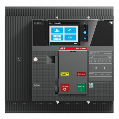 1SDA101697R1 ABB XT7S M 1600 Ekip G Touch LSIG 1600 4p FF