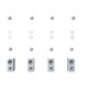 1SDA104751R1 ABB FC CuAl KIT 2x120... 240mm2 XT6 4pcs