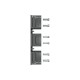 1SDA104772R1 ABB HR FP XT6 Kit 3pcs