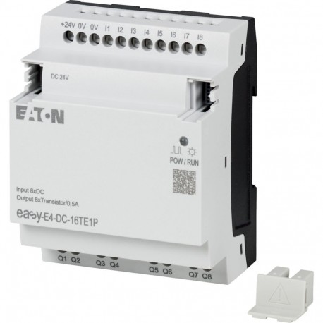 EASY-E4-DC-16TE1P 197513 Y7-197513 EATON ELECTRIC Nano fácil E4 Controlador de Expansão E/O 24 V DC 8 ED 8 SD