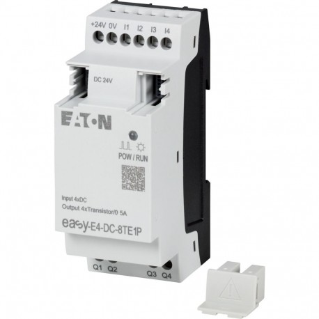 EASY-E4-DC-8TE1P 197512 Y7-197512 EATON ELECTRIC Nano Easy E4 Controller Espansione I/O 24 V DC 4 ED 4 SD