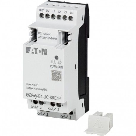 EASY-E4-UC-8RE1P 197510 Y7-197510 EATON ELECTRIC Nano Controller easy E4 Espansione I/O 12/24 V DC 24 V AC 4..
