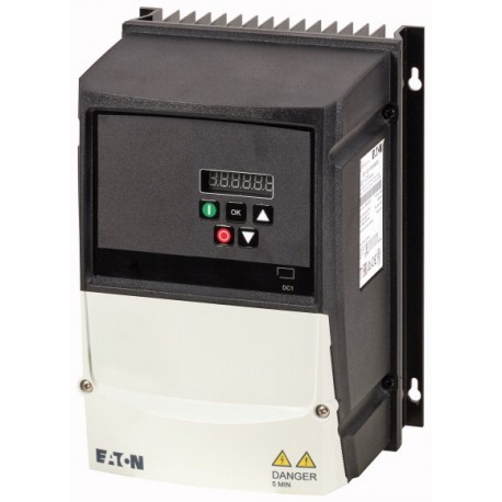 DC1-S1011NB-A66OE1 199385 EATON ELECTRIC Variador de frecuencia, 115 V CA, monofásico, 10,5 A, 0,55 kW, IP66..