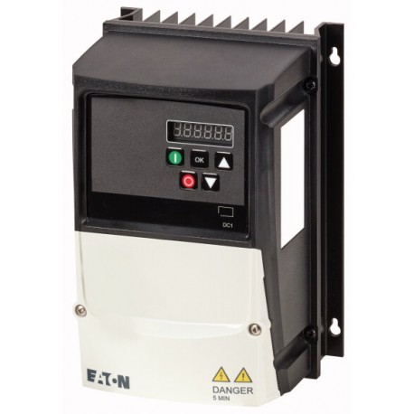 DC1-S17D0NN-A66OE1 199383 EATON ELECTRIC Inversor de frequência, 115 V AC, monofásico, 7 A, 0,37 kW, IP66/NE..