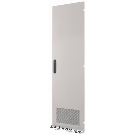 XLSD3R144 187990 EATON ELECTRIC Section door, ventilated IP31, hinges right, HxW 1400 x 425mm, grey
