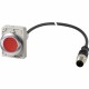 C30C-FDL-R-K01-24-P5 186004 Y7-186004 EATON ELECTRIC Seletor de chave compacta 30mm Retorno 3 Posições MS1NO..