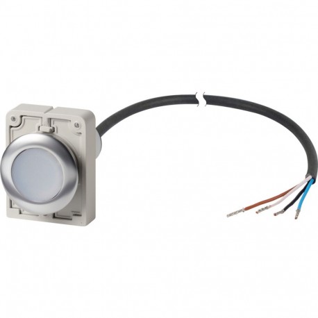 C30C-FD-W-K10-P62 186048 Y7-186048 EATON ELECTRIC Botão Compacto Flush 30 mm Verde Return NO Cable 1m