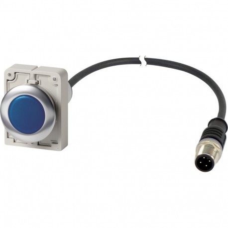 C30C-FL-B-24-P5 186013 Y7-186013 EATON ELECTRIC Luz indicadora compacta 30 mm Vermelho 24 VCA/DC Conector M1..