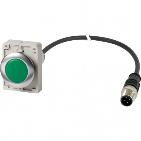 C30C-FL-G-24-P5 186012 Y7-186012 EATON ELECTRIC Luz indicadora compacta 30 mm Amarelo 24 VCA/DC Conector M12..