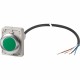 C30C-FL-G-24-P65 186069 Y7-186069 EATON ELECTRIC Luz indicadora compacta 30 mm Amarelo 24 VCA / Cabo DC 3,5 m