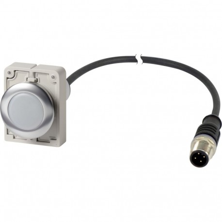 C30C-FL-W-24-P5 186015 Y7-186015 EATON ELECTRIC Luz indicadora compacta 30 mm azul 24 VCA/DC Conector M12 1m