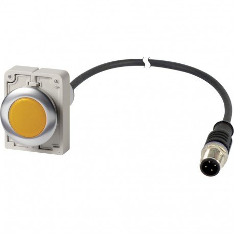 C30C-FL-Y-24-P5 186014 Y7-186014 EATON ELECTRIC Luz indicadora compacta 30 mm Branco 24 VAC/DC Conector M12 ..