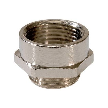 AMMN 25 3/4 10062967 WISKA Hexagonal converter. metallic thread ext. M25, thread int. NPT 3/4"