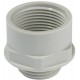 AMP 16/9 10063630 WISKA PA light grey converter, M16 outer thread, PG.09 interior