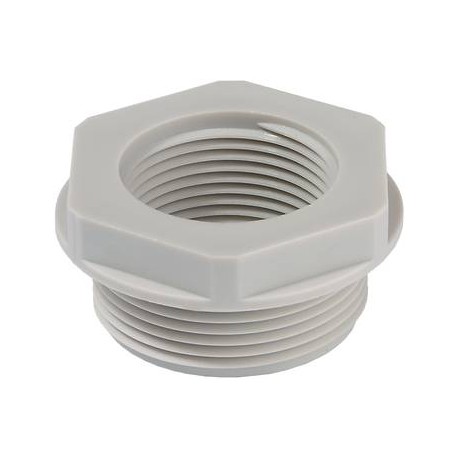 APM 42/40 10063673 WISKA Light grey converter PA outer thread PG.42, interior M40