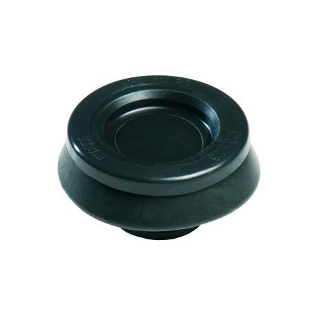 CLIXX 16/B 10101930 WISKA Membrana anti-trazione a parete, RAL 9005 nero, varia da 4,0 mm a 10,0 mm, DN16