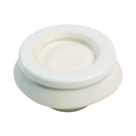 CLIXX 16/W 10101932 WISKA Membrana anti-trazione a parete, RAL 9001 bianca, varia da 4,0 mm a 10,0 mm, DN16