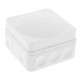 COMBI 108/empty/W 10060622 WISKA Scatola Conex. Con membrana, RAL 9001 bianco, tappo di pressione IP66 76x76..