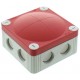 COMBI 308/empty/DR 10060480 WISKA Caixa conex. + membrana ou entrada com rosca M20, cinza claro RAL 7035, ta..