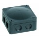 COMBI 308/empty/S 10060581 WISKA Conex box. + membrane or inlet with M20 thread, black RAL 9005, IP66 85x85x..