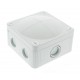 COMBI 407/SDK5 10105597 WISKA Caixa conex. + membrana ou entrada com rosca M20/M25, + Push In strip, cinza c..