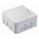 COMBI 1010/5 10060703 WISKA Caixa conex. pré-cortado M20, M25 e M32, + tira 5P, cinza claro RAL 7035, IP66/6..