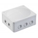 COMBI 1210/empty 10101459 WISKA Conex box. + membrane or inlet with thread M20, M25, light grey RAL 7035, IP..