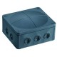COMBI 1210/empty/S 10101460 WISKA Conex box. + membrane or inlet with thread M20, M25, black RAL 9005, IP66/..