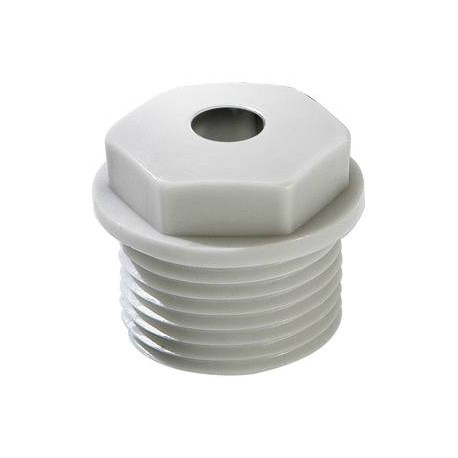 EMN-O 32 50062296 WISKA Polietilene grigio chiaro attraverso spina esagonale, filo lungo IP54 M32