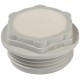 EMS 25 10062569 WISKA Cable inlet membrane, light grey polypropylene, M25 thread