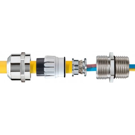 EMSKE-L 32 EMV-Z 10065926 WISKA Ghiandole per cavi metallici IP68 "ATEX" per "EMC", gamma da 13 a 21 mm, fil..