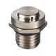 EMVPS 12 10103265 WISKA Tampa de compensação metálica VentPLUG, IP69K, rosca M12