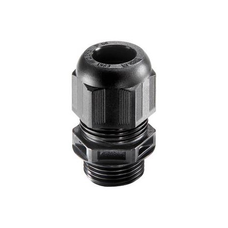 ESKV 16 LT/B 10061499 WISKA Glândulas de cabo PA, RAL 9005 preto IP68, -60oC variam de 4,5 a 10mm, rosca M16