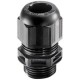 ESKV 16/B 10066121 WISKA PA cable glands, black RAL 9005 IP68, range from 4.5 to 10mm, thread M16