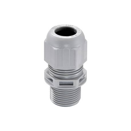 ESKV-L 16/G 10066517 WISKA PA cable glands, dark grey RAL 7001 IP68, range from 4.5 to 10mm, long thread M16