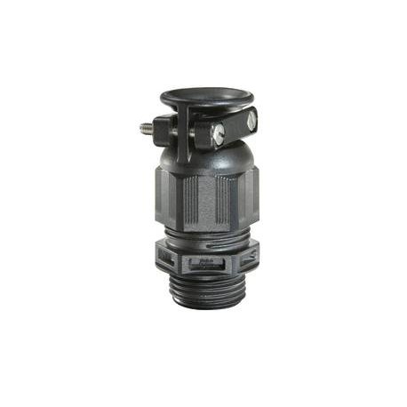 ESKVZ 20/GL 10061477 WISKA Glândulas de cabo PA, cinza claro RAL 7035 + fixação de flange, IP68, faixa de 6 ..