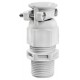 ESKVZ-L 12/B 10061465 WISKA Ghiandole cavo PA, nero RAL 9005 + bloccaggio flangia, IP68, vanno da 3 a 7mm, f..