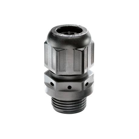 ESVG 40/B 10102472 WISKA Glândulas de cabo VentGLAND, RAL 9005 preto, IP69K variam de 16 a 28mm, rosca M40
